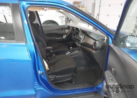 2021 Nissan Kicks S Xtronic Cvt z USA, uszkodzony, nr VIN 3N1CP5BV2ML546390